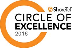 CT Pros ShoreTel Circle of Excellence